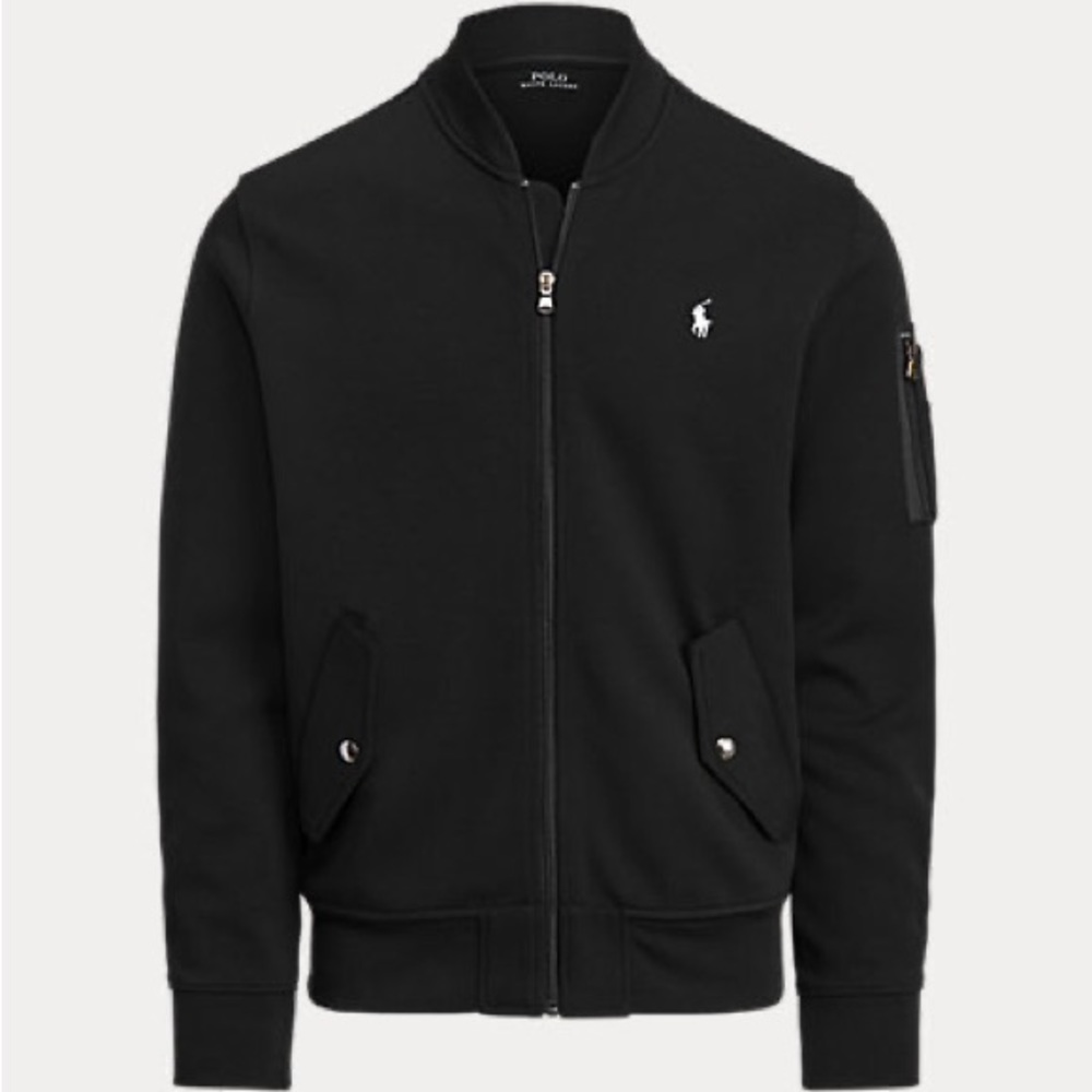 Polo Ralph Lauren Double-Knit Bomber Jacket, XL